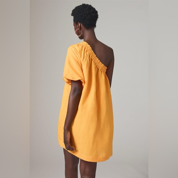 By Anthropologie One-Shoulder Waistless Mini Dress - Picture 3 of 5